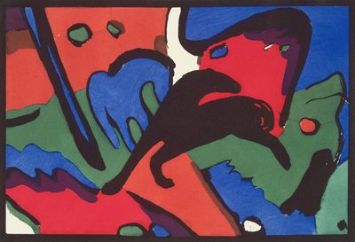 The Blue Rider by Franz Marc